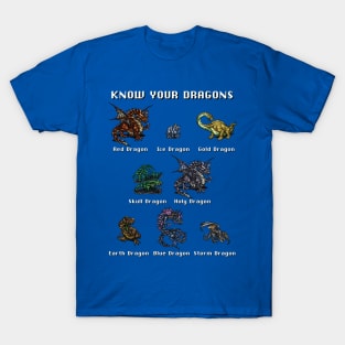 Final Fantasy: Know Your Dragons T-Shirt